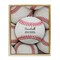 Stupell Industries Baseball Memories Phrase Floater Framed Canvas Wall Art Design by Seven Trees Design